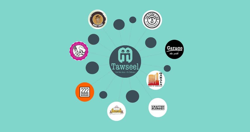 Tawseel connected with partner restaurants