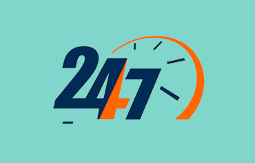 24hrs/Day, 7 Days/Week